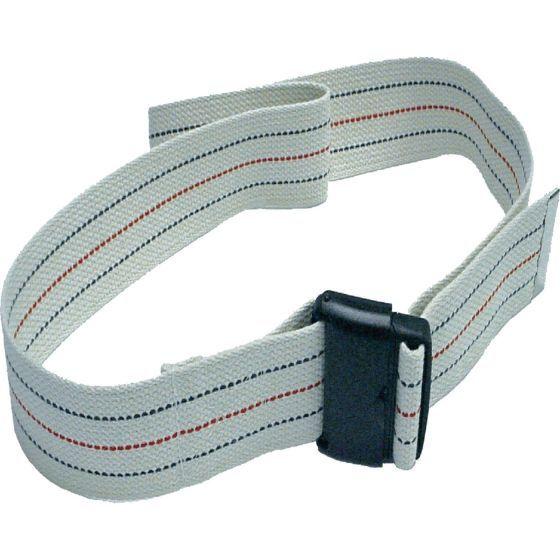 Secured Quick Release Gait Belt (60" canvas striped)(w/ quick release) Secured Quick Release Gait Belt (60" canvas striped)(w/ quick release)