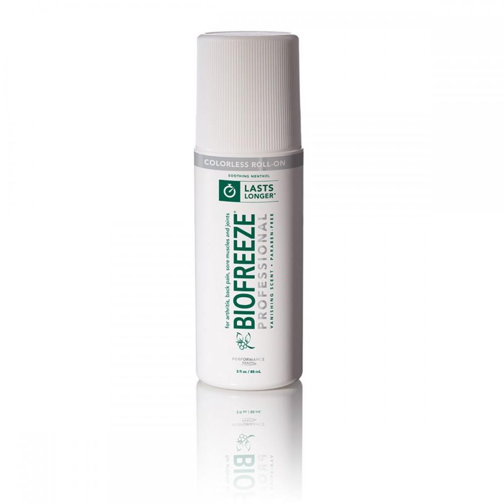 Biofreeze Professional - 3 oz. Roll-On - Colorless Biofreeze Professional - 3 oz. Roll-On - Colorless