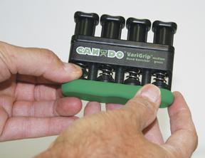 Cando VariGrip hand exerciser, set of 5 Cando VariGrip hand exerciser, set of 5