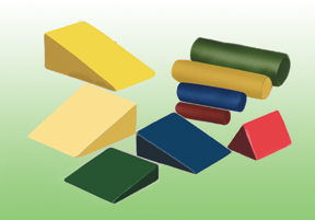 Wedge (20 x 22 x 4), foam with vinyl cover Wedge (20 x 22 x 4), foam with vinyl cover