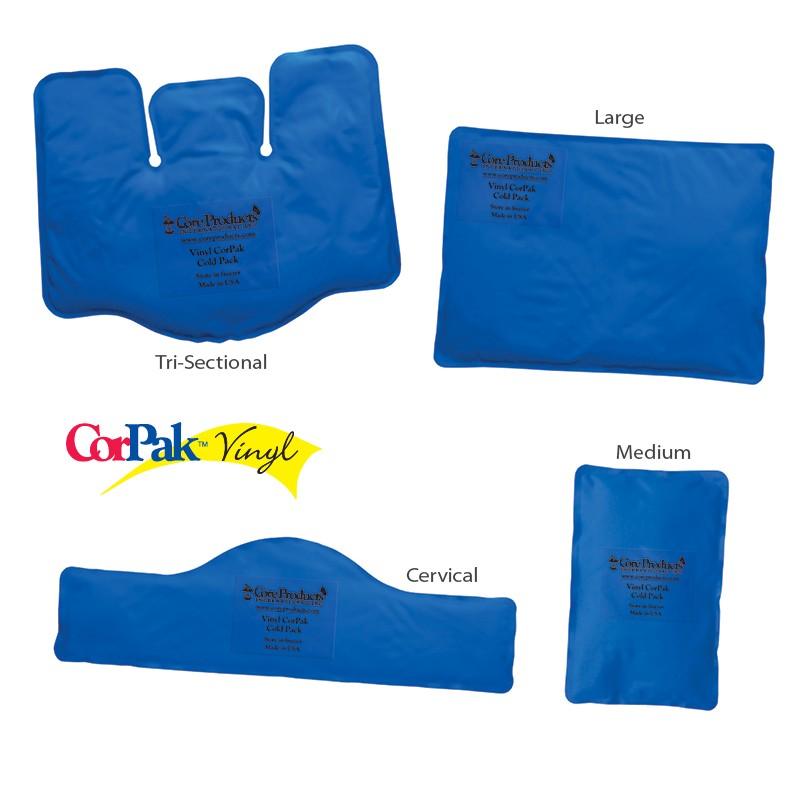 Vinyl Cold Corpak Cervical Vinyl Cold Pack 6” x 20” (15cm x 51cm) Vinyl Cold Corpak Cervical Vinyl Cold Pack 6” x 20” (15cm x 51cm)