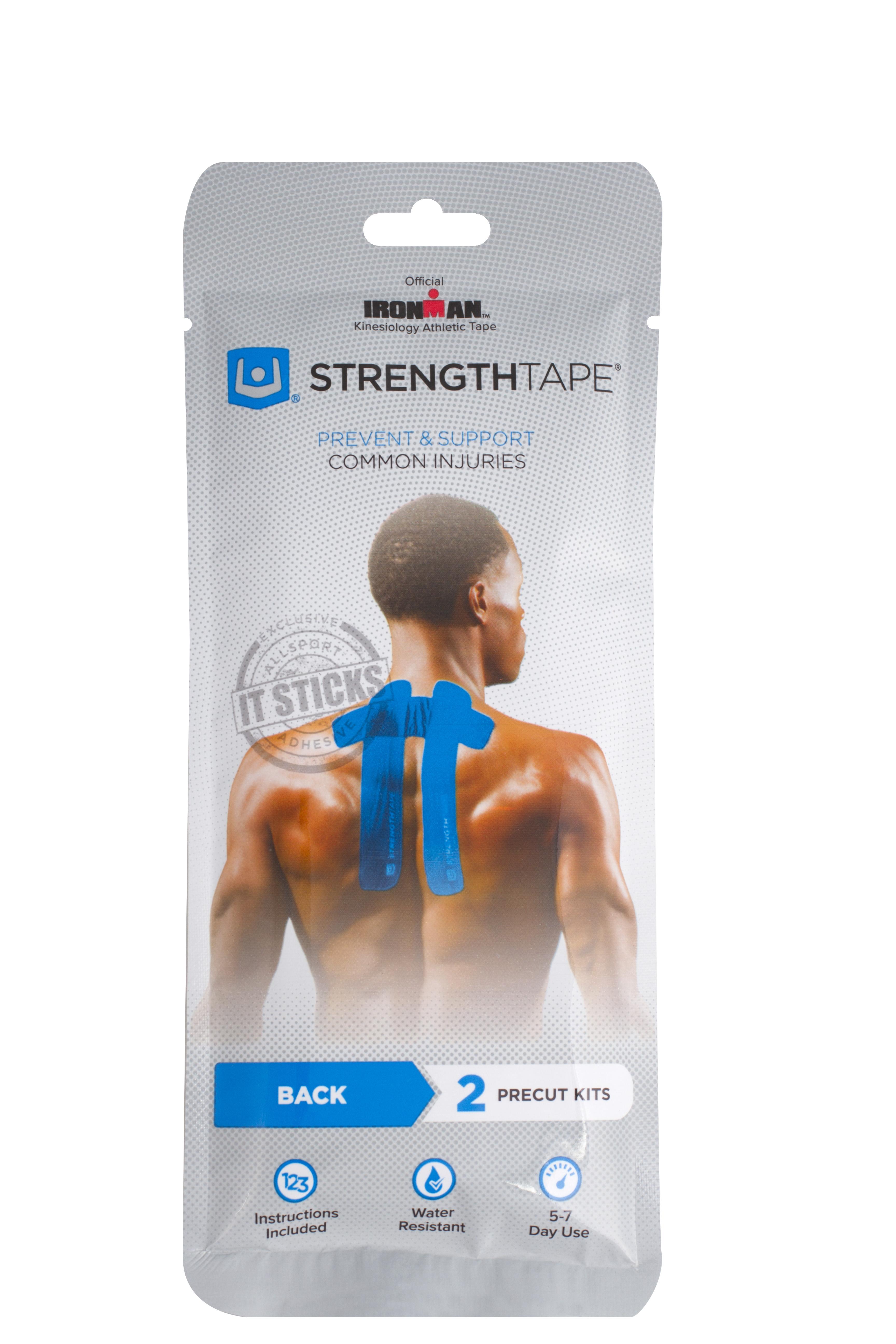 StrengthTape Kinesiology Tape Kit - Back & Neck StrengthTape Kinesiology Tape Kit - Back & Neck