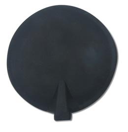 Poly Bag, 3" Round, Black Rubber Electrode Poly Bag, 3" Round, Black Rubber Electrode