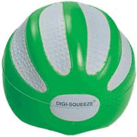 Cando Digi-Squeeze Exerciser, green, medium