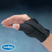 Comfort Cool Thumb CMC Splint Right, Small Plus, Black