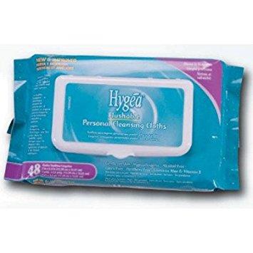 Hygea Flushable Personal Cleansing Cloths, Each Hygea Flushable Personal Cleansing Cloths, Each