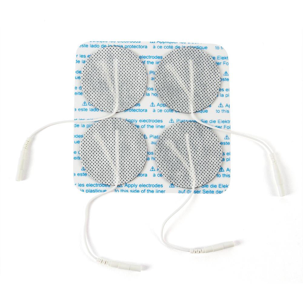 2" Round Economy Cloth Electrodes, 40/case 2" Round Economy Cloth Electrodes, 40/case