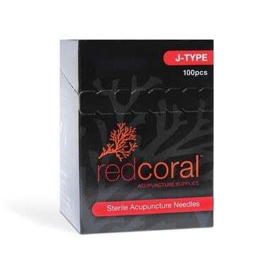 Red Coral J-Type Acupuncture Needles 0.18mm x 15mm 100 pieces Ivory Red Coral J-Type Acupuncture Needles 0.18mm x 15mm 100 pieces Ivory