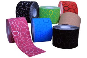 TheraBand Kinesiology Tape, 20 pack, 2 in x 10 in, Black/Gray TheraBand Kinesiology Tape, 20 pack, 2 in x 10 in, Black/Gray